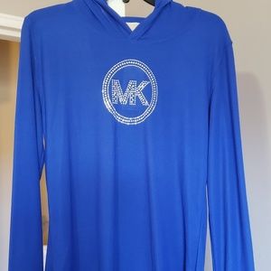 Michael Kors Blue Hoodie